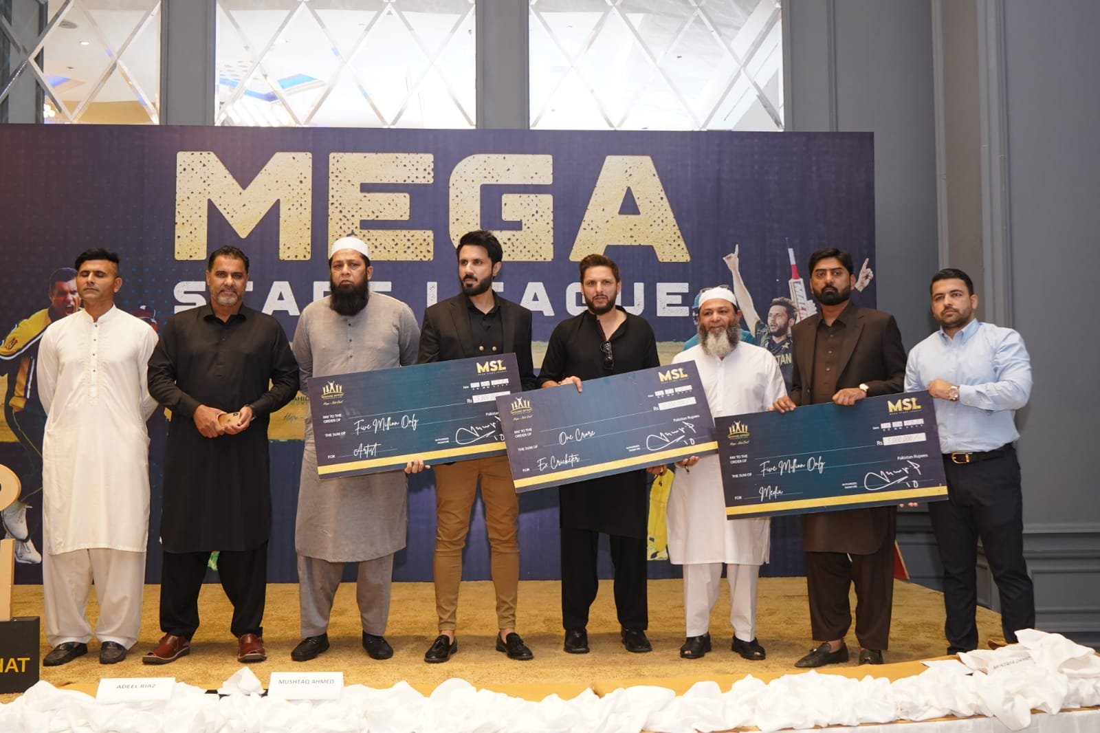 Shahid Afridi Announces The Launch Of First Of Its Kind Mega Stars