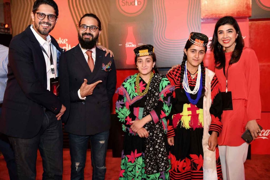 Abbas Arslan, Hamza Ahmed, Ariana, Amrina and Sadaf Zarrar
