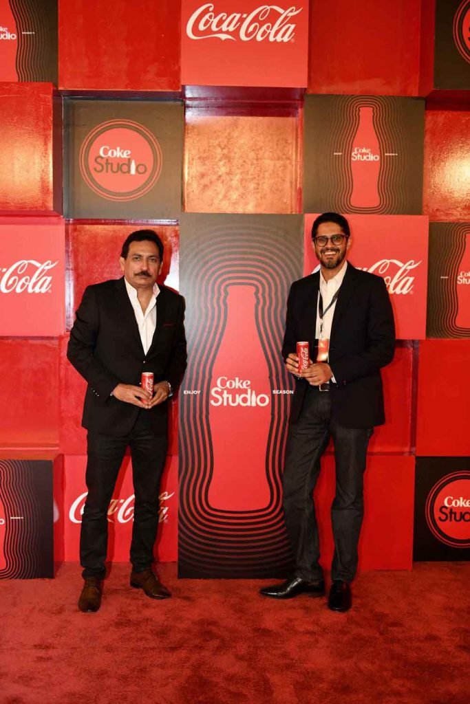 Mr. Rizwan U. Khan, General Manager and Mr. Abbas Arslan, Marketing Director - Coca-Cola Pakistan & Afghanistan