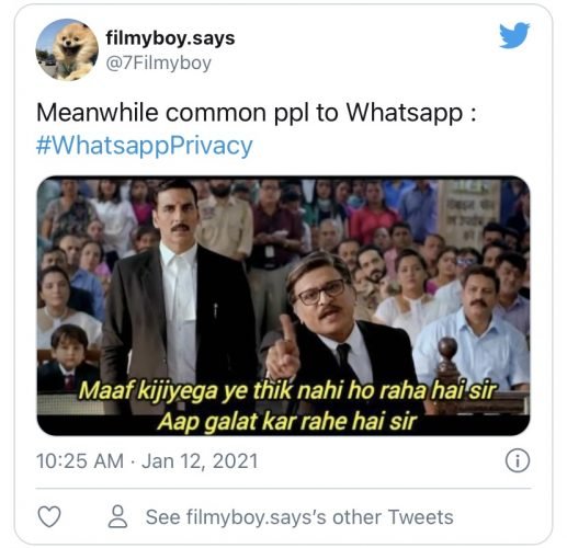 WhatsApp’s New Privacy Policy Has Resulted in Some Hilarious Memes. We ...