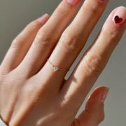 valentine's day nail art