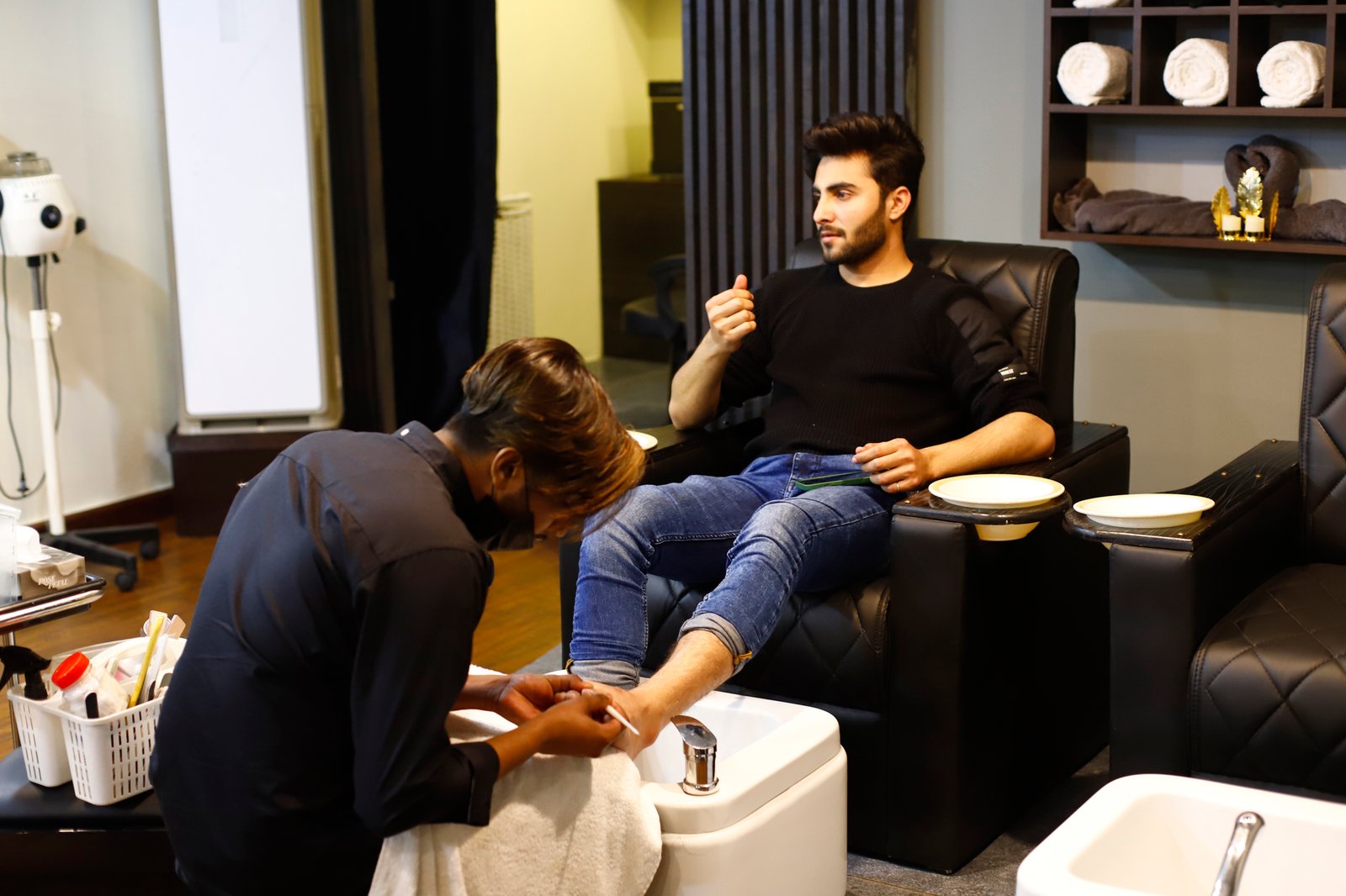 men pedicure