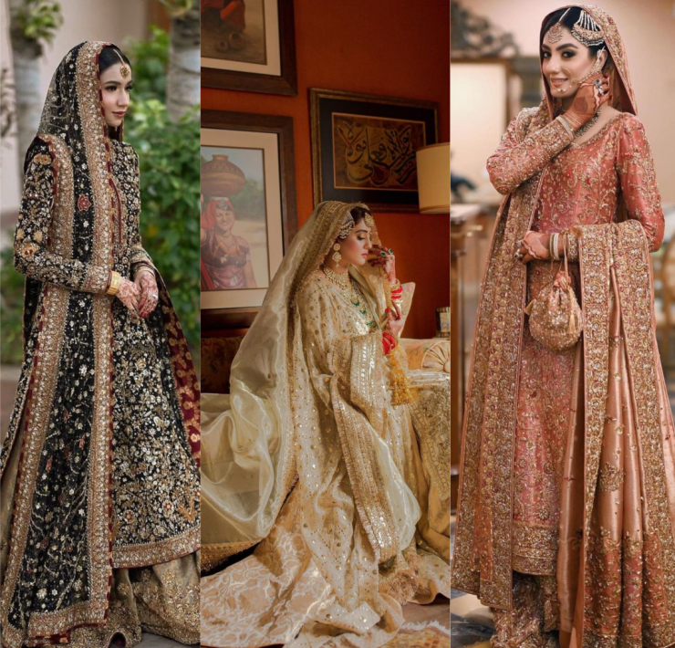 Brides dress color other than red