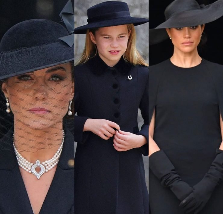 Royals Wardrobe At The Queen's Funeral
