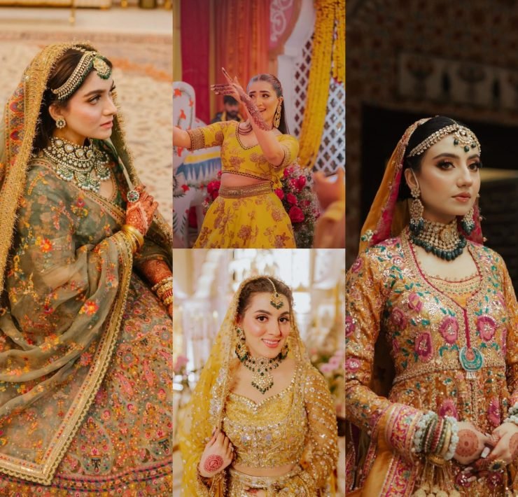 Vibrant Mehndi Brides Making Rounds On The Internet!