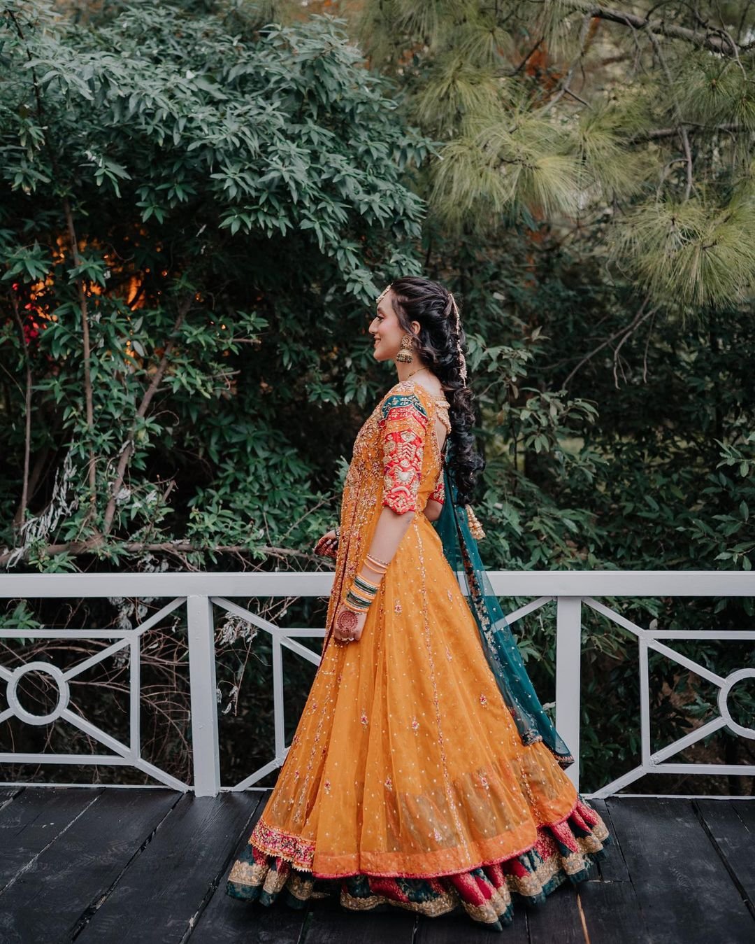 Mehndi dress