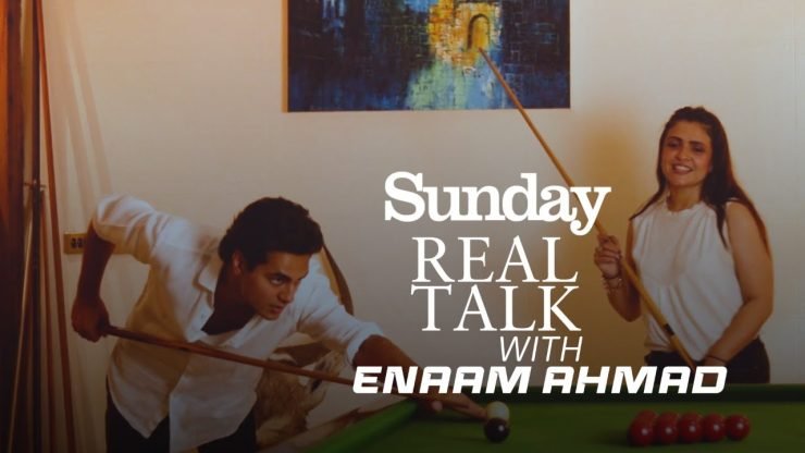 real talk with Enaam Ahmad