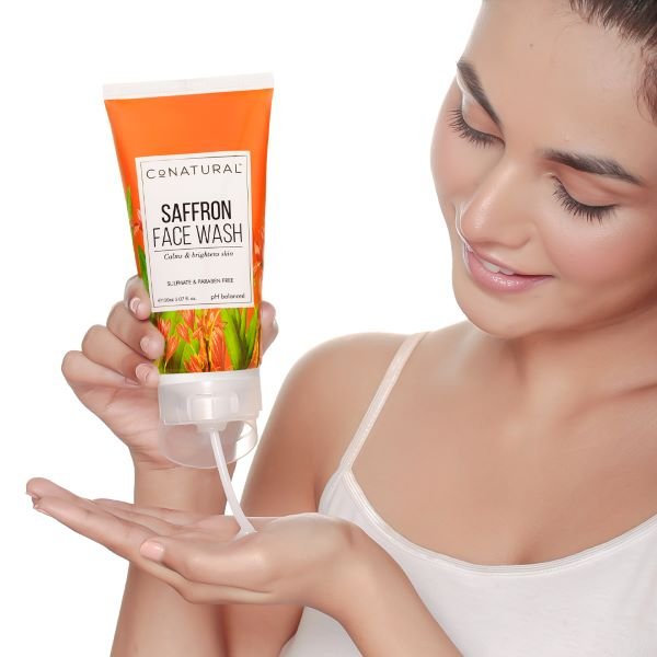 saffron face wash