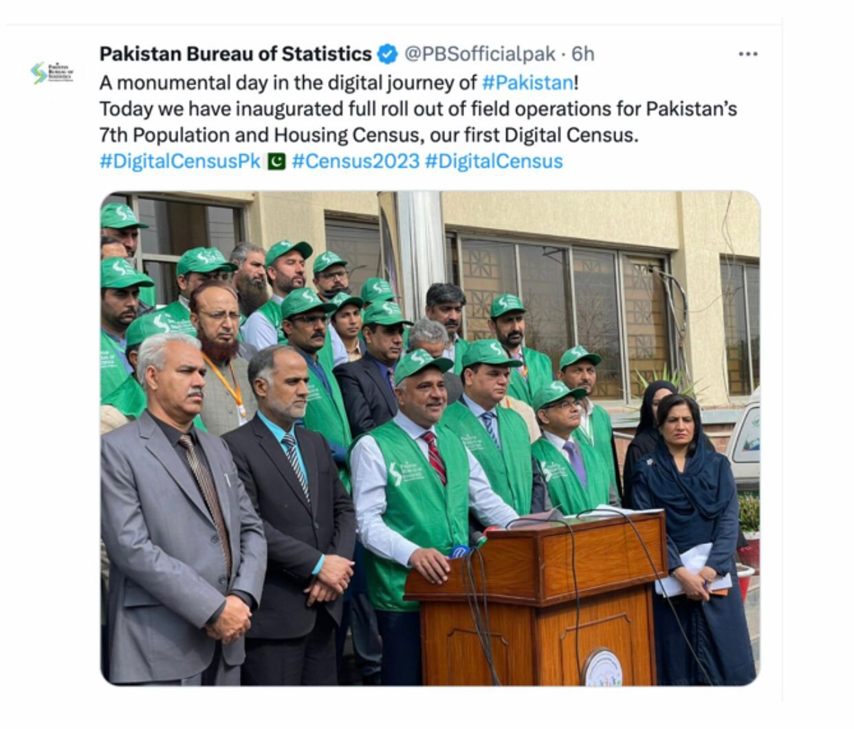 Pakistan Bureau of Statistics 
