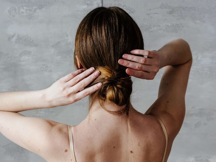 sweaty hair damage control