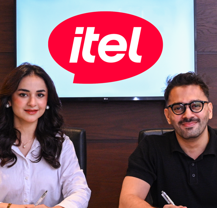 Face of itel Pakistan