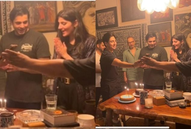 Sheheryar Munawar celebrates his birthday with Maheen Siddiqui