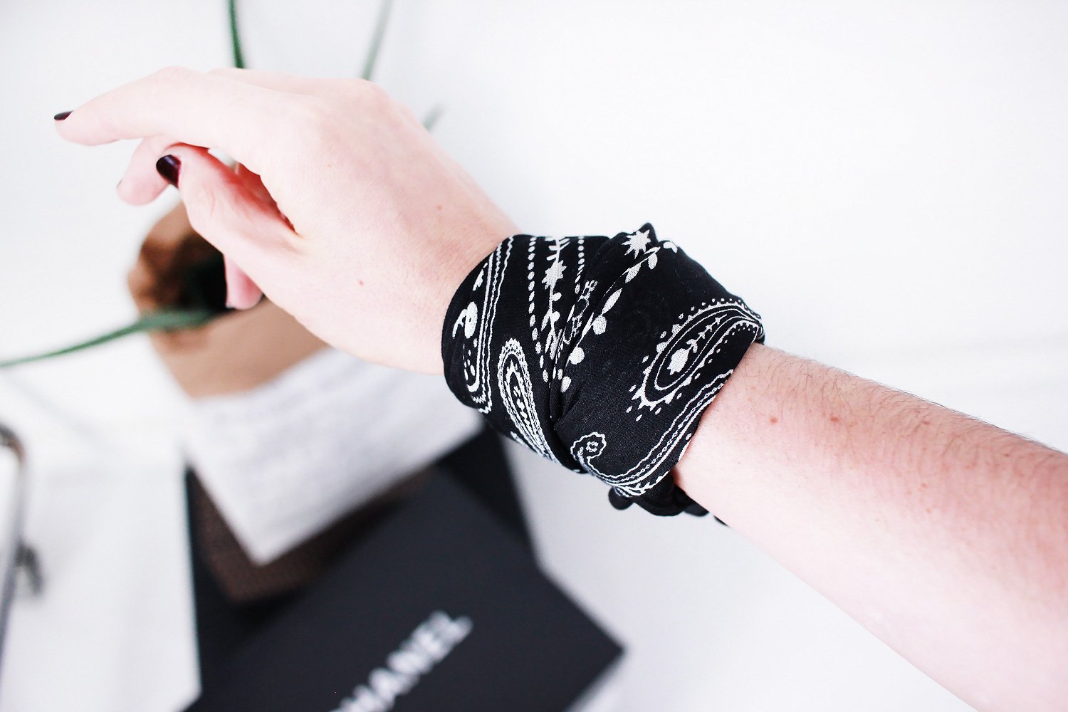 Bandana On Your Wrist or Bag