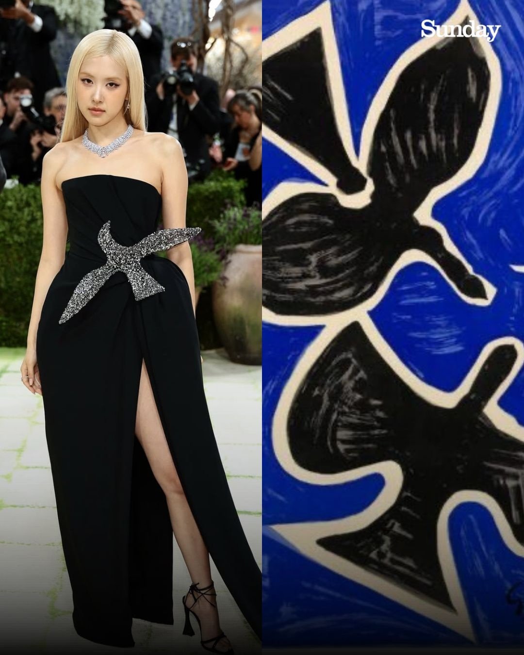 Rosé as "The Birds" by Georges Braque