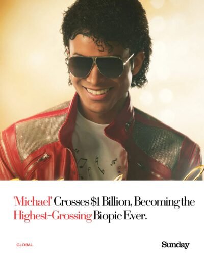 A historic milestone for the King of Pop. Michael has officially crossed the $1 billion mark at