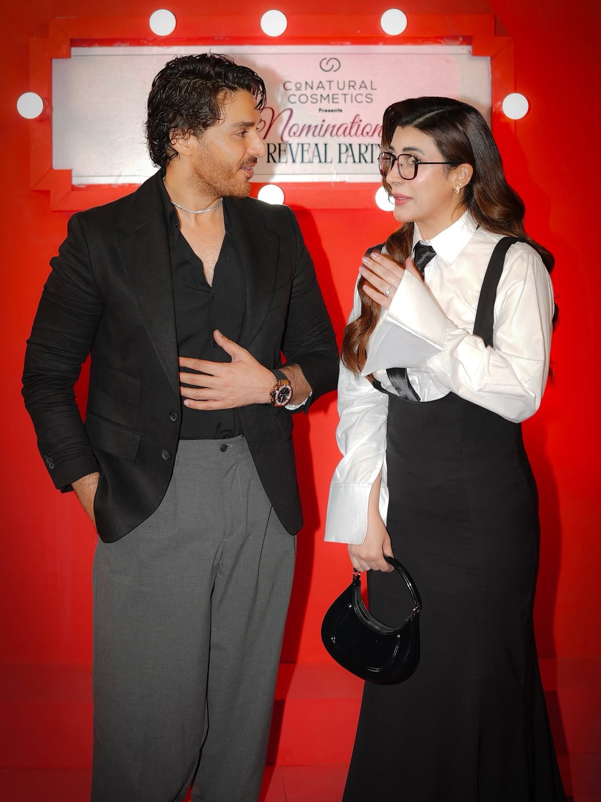 Ahsan Khan & Urwa Hocane at Sunday Times