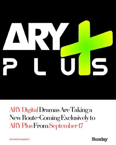 Starting 17th September 2026, ARY Digital dramas will be exclusively available on the ARY Plus a